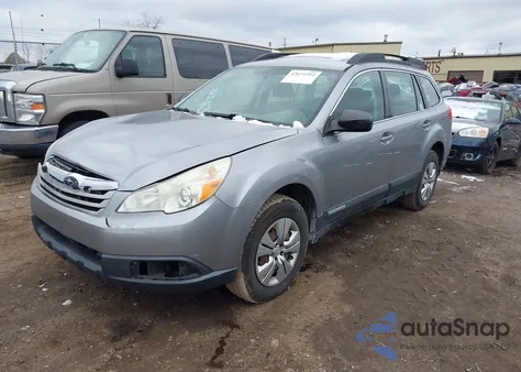 2010 Subaru Outback 2.5I из США, поврежденный, VIN 4S4BRCAC2A1339195